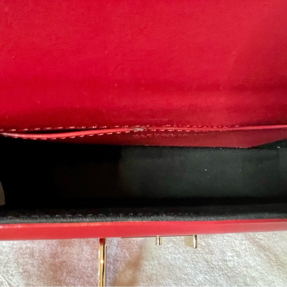 Red Designer Handbag - Picture 11 of 13